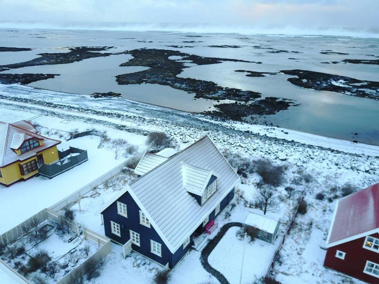 Guesthouse Heba Stokkseyri Bagian luar foto